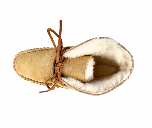Shearling Lined Chukka with Vibram Sole